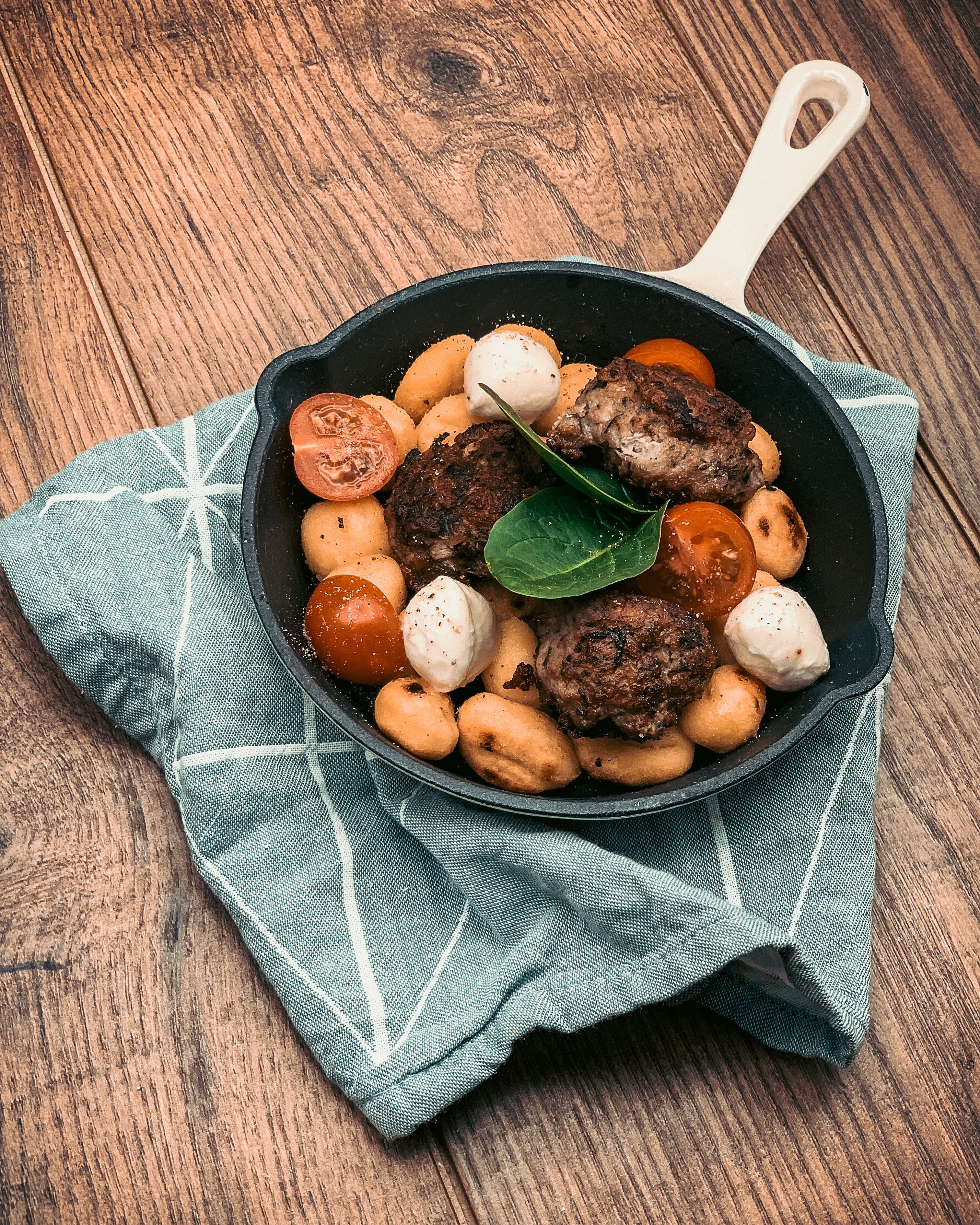 Frau Poppes Gnocchi-Pfanne