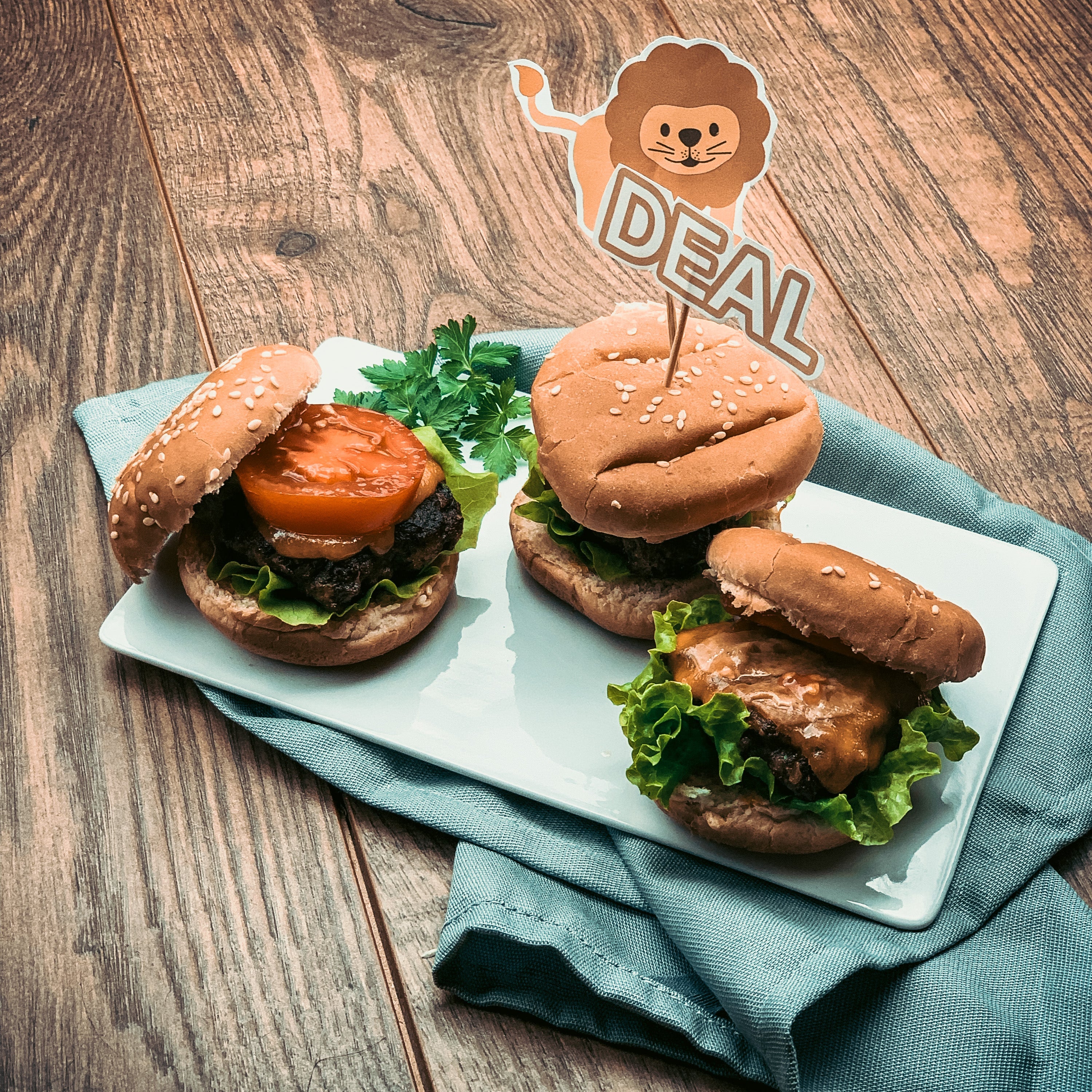 Frau Poppes Partyburger