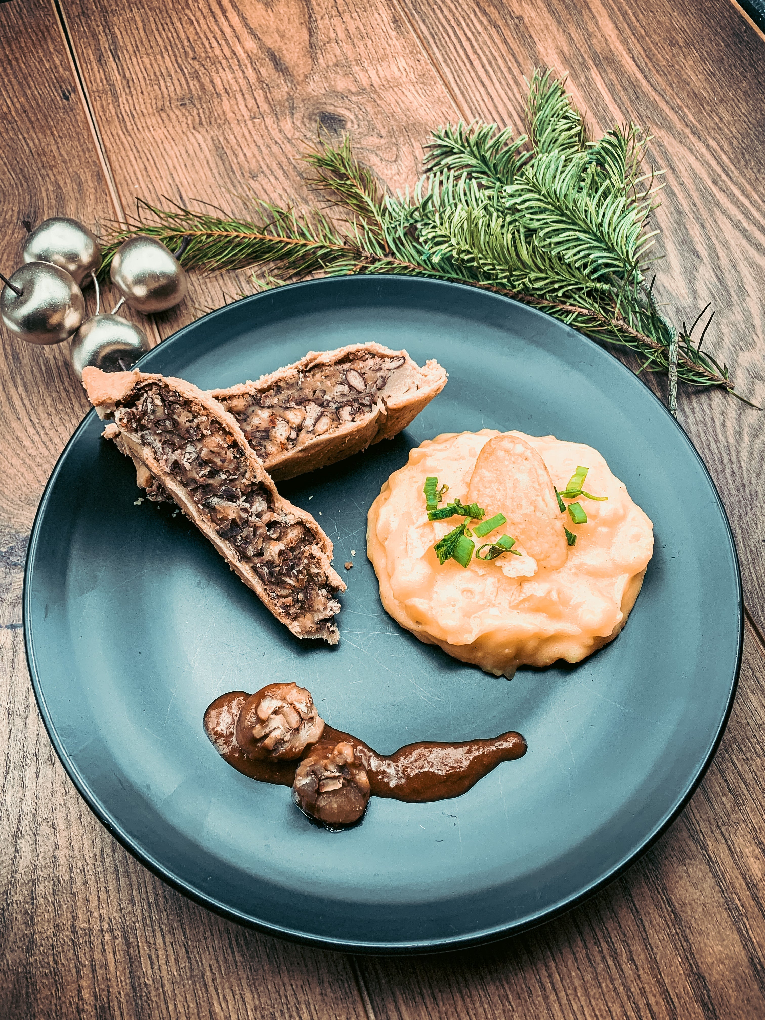 Veganer Weihnachtsbraten 
